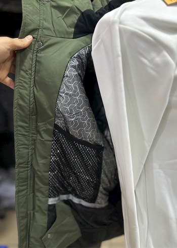 Erkek Kamuflaj Desenli Kapüşonlu Mont - Görsel 3