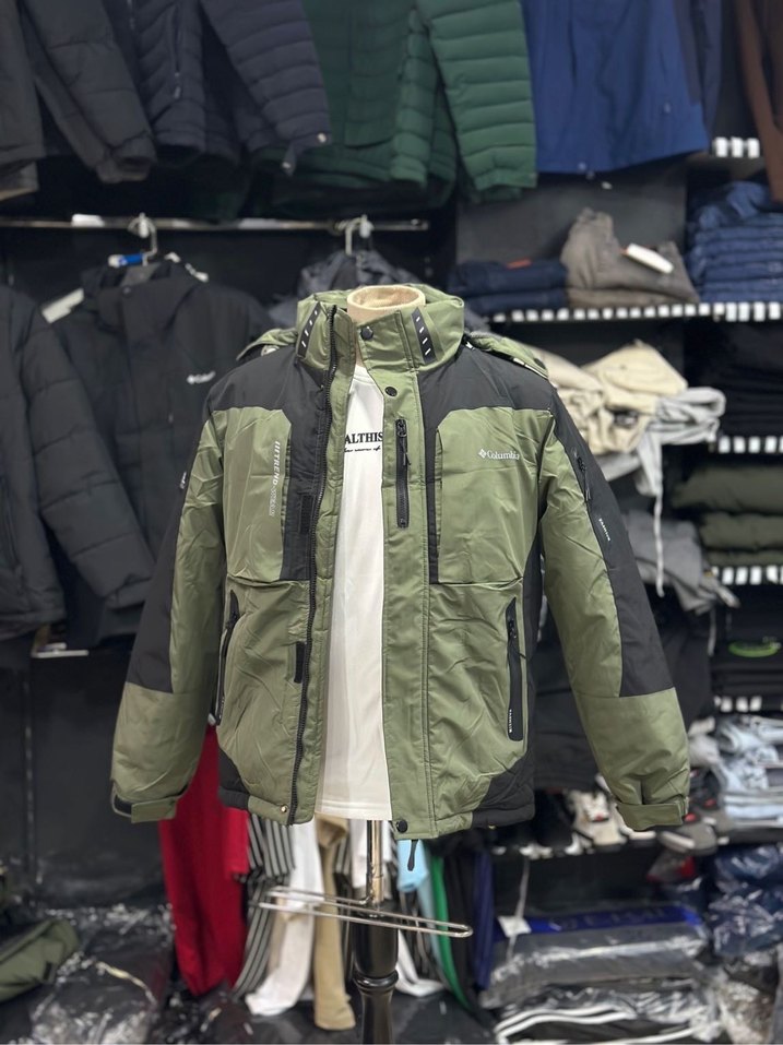 Erkek Kamuflaj Desenli Kapüşonlu Mont - Görsel 2