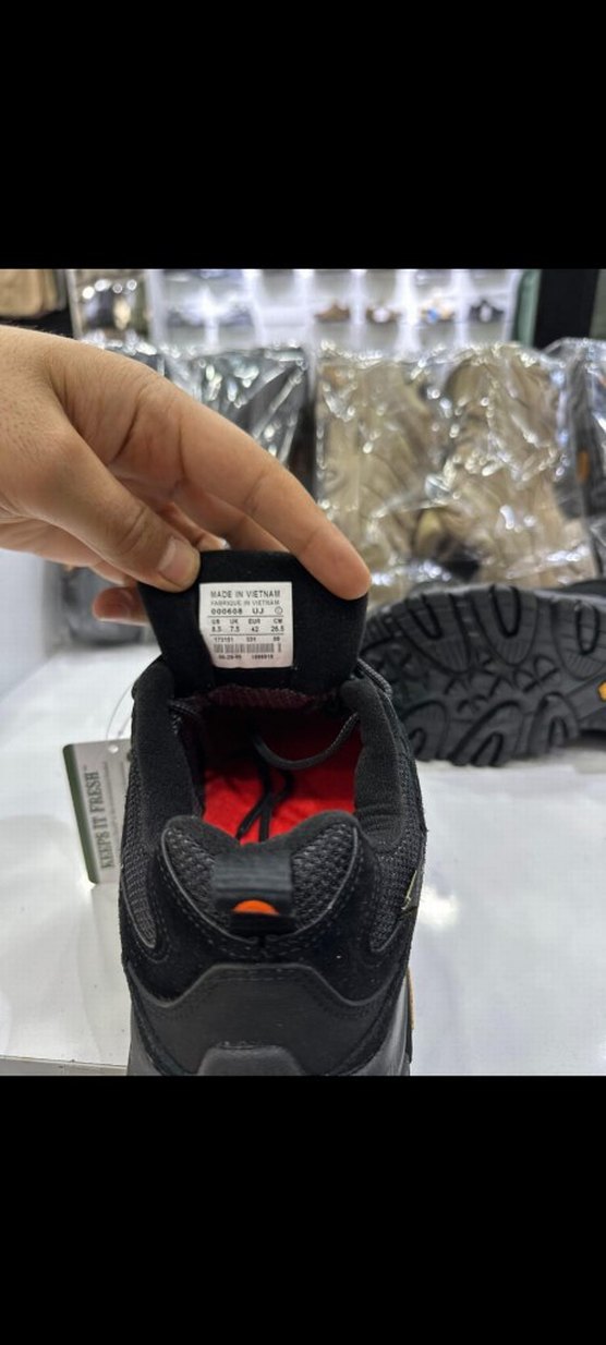 Erkek Siyah Kamuflaj Outdoor Ayakkabı - Görsel 5