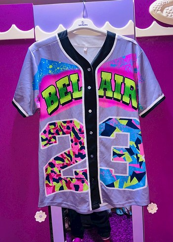 Renkli Düğmeli Kısa Kollu Spor Tişört - Görsel 2