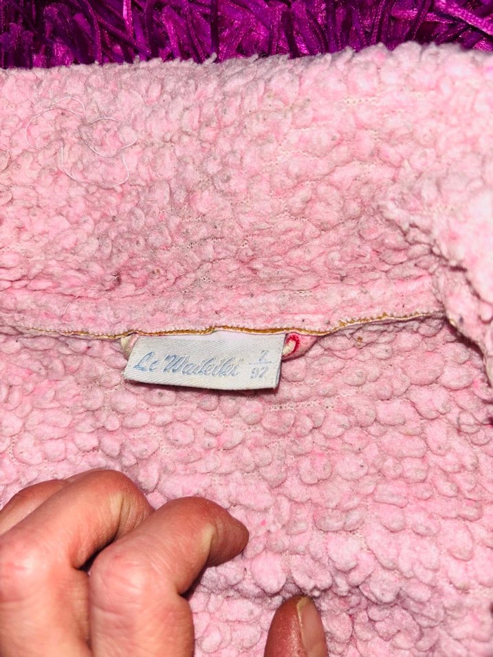 Renkli Baskılı Kız Çocuk kaban - Görsel 2