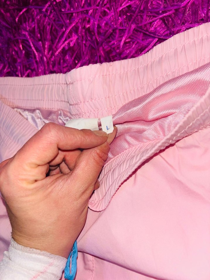 Pembe ve Mavi haşema , Fermuarlı - Görsel 4