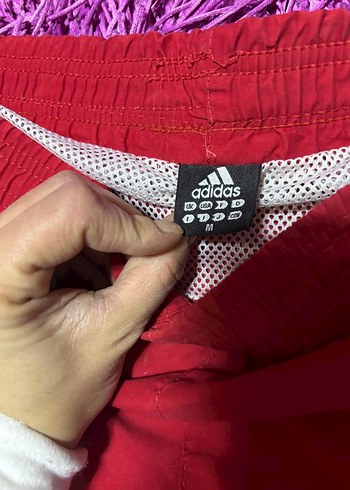 Kırmızı Erkek Spor Mini Şort - Görsel 3