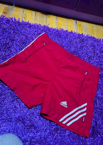 Kırmızı Erkek Spor Mini Şort - Görsel 4