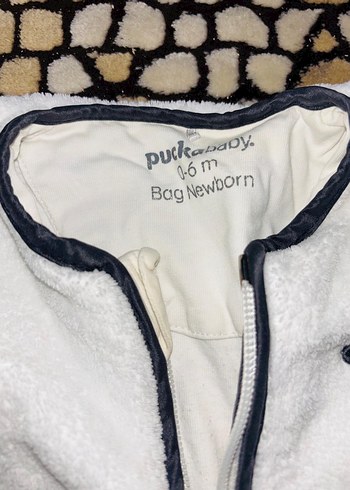 Beyaz Çocuk Uyku Tulumu Baskılı - Görsel 4