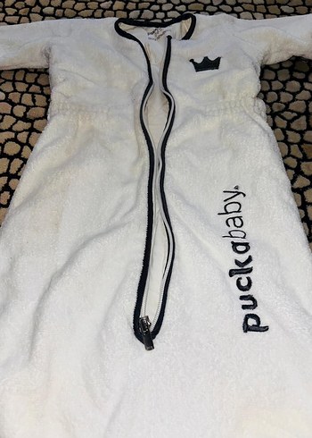 Beyaz Çocuk Uyku Tulumu Baskılı - Görsel 3