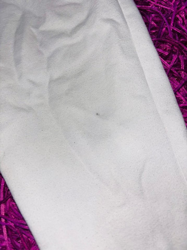 Beyaz Kadın Rahat Kesim Eşofman Altı - Görsel 3