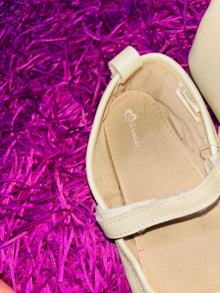 Kız Çocuk Beyaz Fiyonklu Babet - Görsel 3