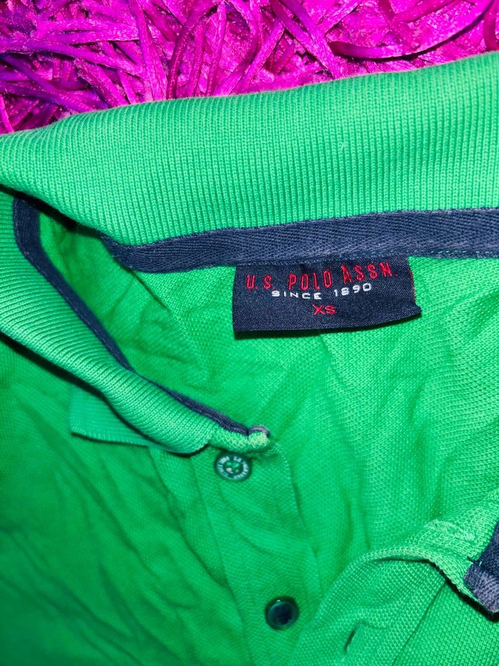 Erkek Yeşil Polo Tişört - Görsel 2