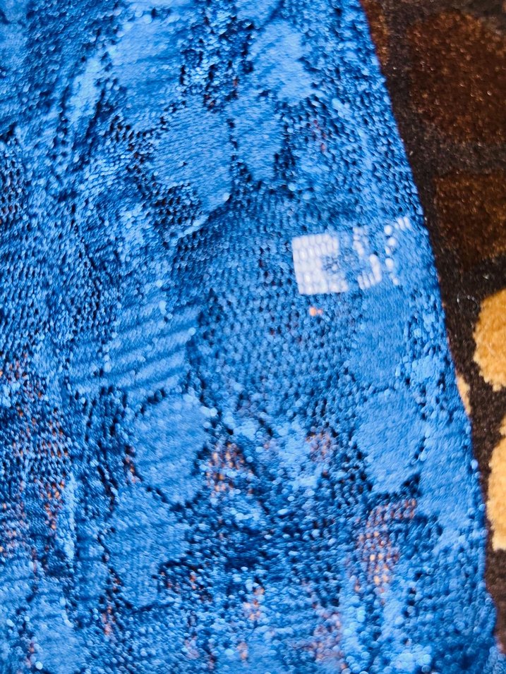 Mavi Dantel Detaylı Bohem gecelik - Görsel 4