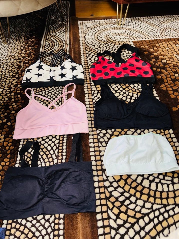 Çok Renkli Mini Sporcu Sütyenleri - Görsel 2