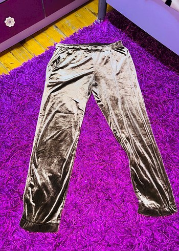 Süet pantalon - Görsel 2