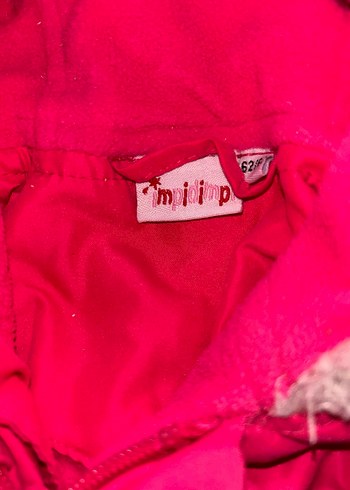 Pembe Kapüşonlu Kürklü Bebek Tulumu - Görsel 4