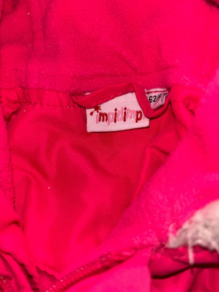 Pembe Kapüşonlu Kürklü Bebek Tulumu - Görsel 4