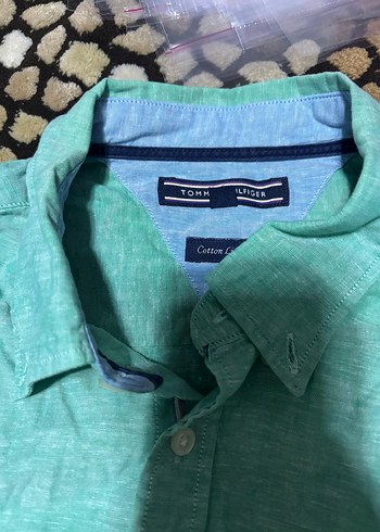 Regular Fit Uzun Kollu Keten Gömlek - Görsel 3