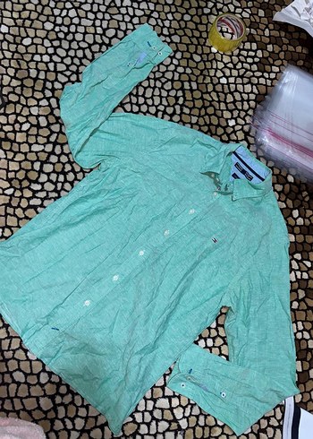 Regular Fit Uzun Kollu Keten Gömlek - Görsel 2