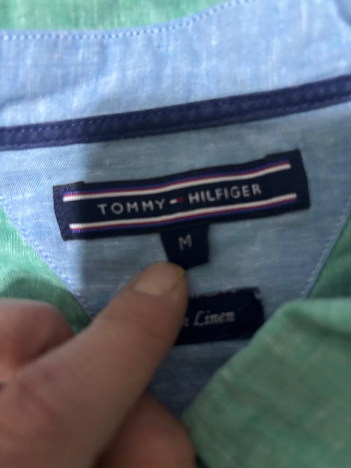 Regular Fit Uzun Kollu Keten Gömlek - Görsel 4