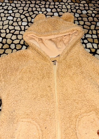 Kahverengi Kürklü Bebek Tulumu - Görsel 3