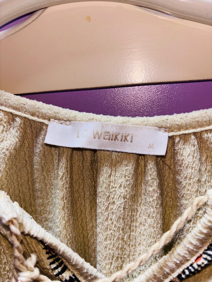 Püsküllü İşlemeli Uzun Kadın Tunik - Görsel 4