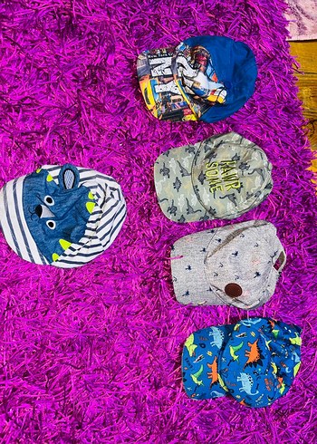 Çocuklar için Renkli Desenli Uyku Aksesuarları - Görsel 2