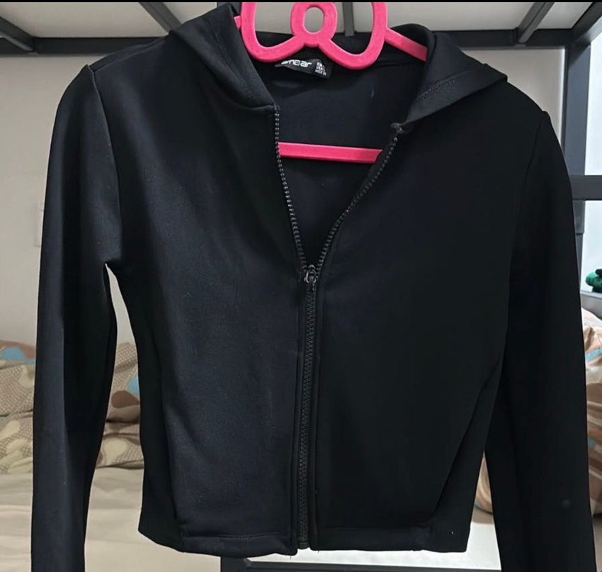 Siyah dar ceket - Görsel 2