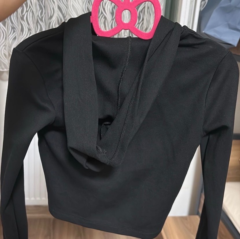 Siyah dar ceket - Görsel 3