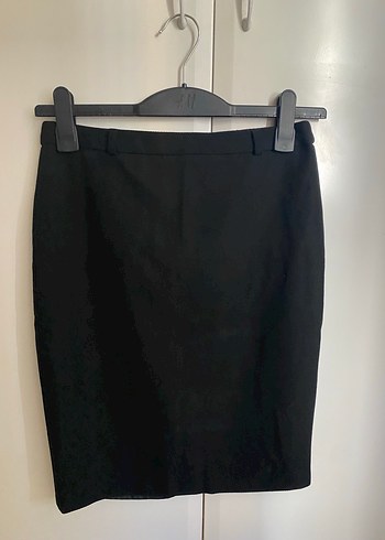 Kadın Siyah Midi Kalem Etek - Görsel 2