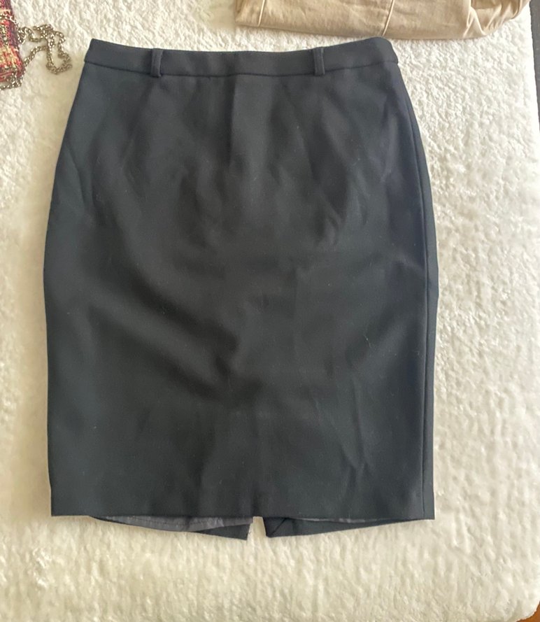 Kadın Siyah Midi Kalem Etek - Görsel 5