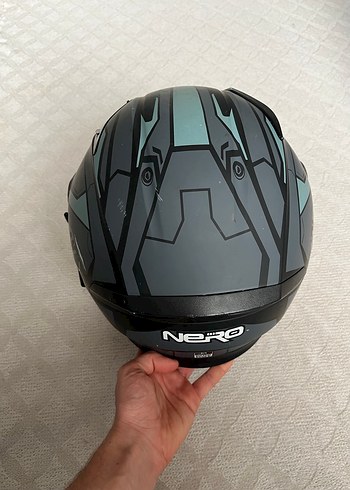 Motosiklet Kaskı Interkom + gözlük - Görsel 3