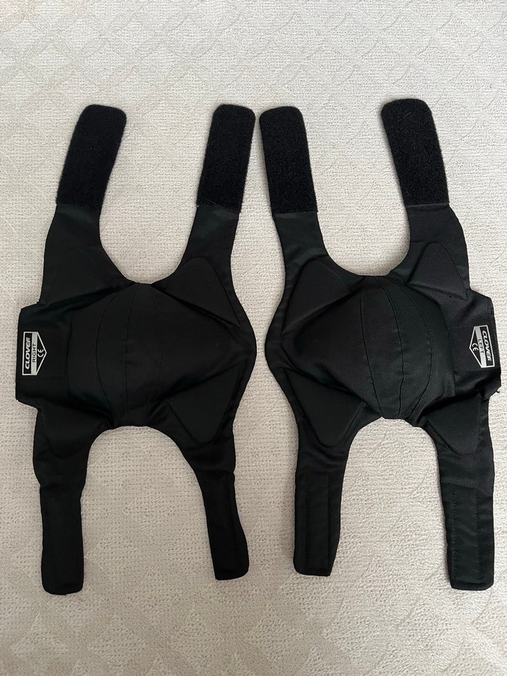 Velcro Kapamalı Siyah Motosiklet Diz Koruyucu - Görsel 3