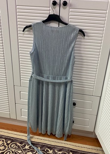 Mavi simli Elbise - Görsel 2