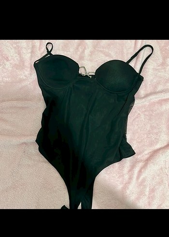 Siyah Askılı Straplez Büstiyer - Görsel 3