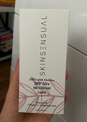 SKINSENSUAL SPF50+ BB Krem Açık Ton 50ml - Görsel 3