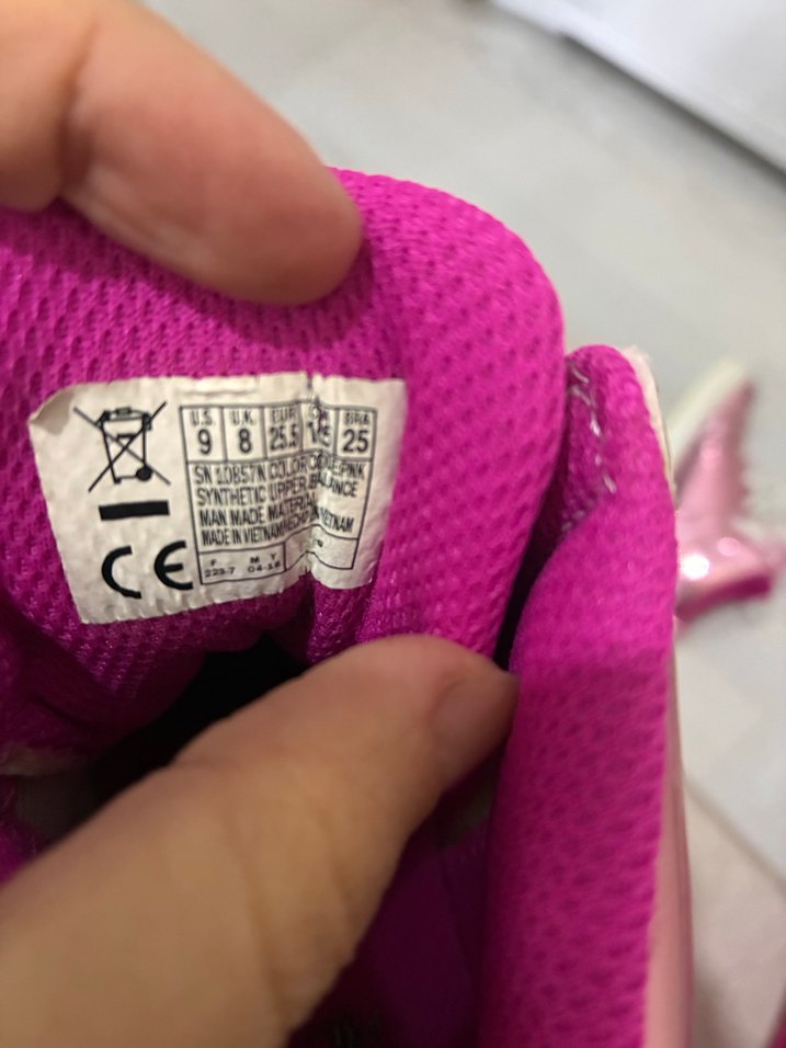 Parlak Pembe Kız Çocuk Spor Ayakkabı - Görsel 5