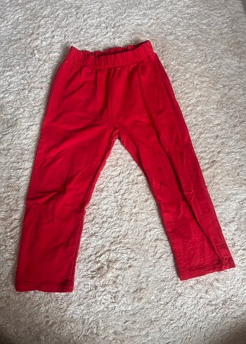 Çocuk  Kırmızı Eşofman Altı - Görsel 3