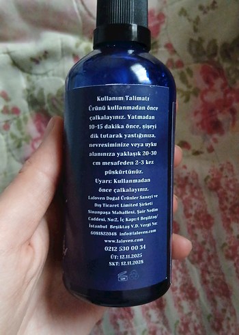 La Loven Derin Uyku Misti 100 ml - Görsel 2