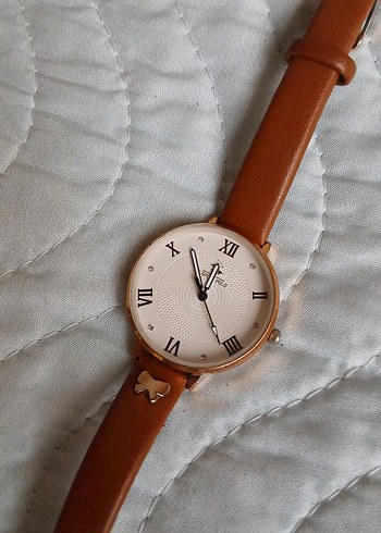 Klasik Bej Kadın Kol Saati - Görsel 2