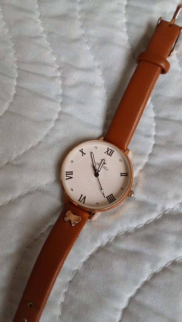Klasik Bej Kadın Kol Saati - Görsel 2