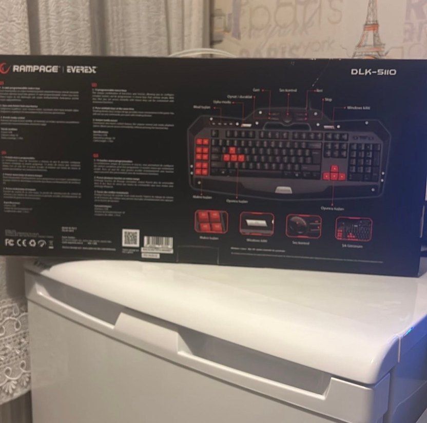 Rampage Gaming Klavye - Görsel 2