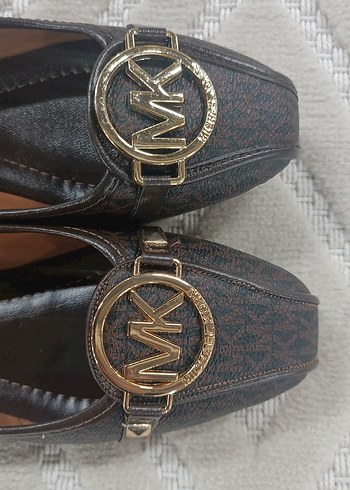 Kahverengi Yılan Desenli Tokalı Kadın Babet - Görsel 4