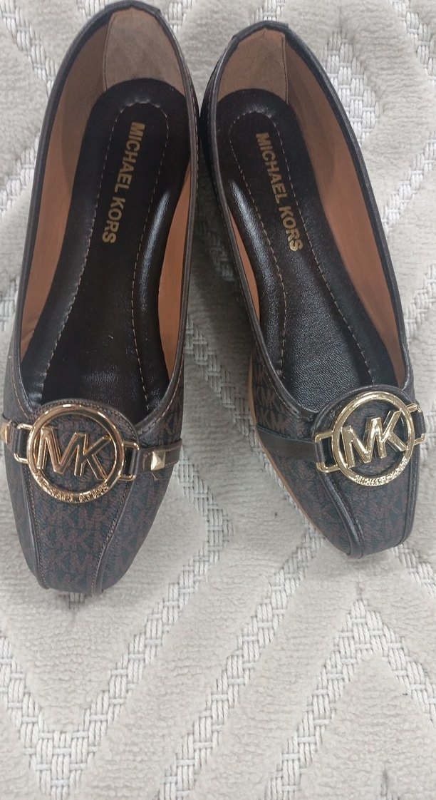 Kahverengi Yılan Desenli Tokalı Kadın Babet - Görsel 2