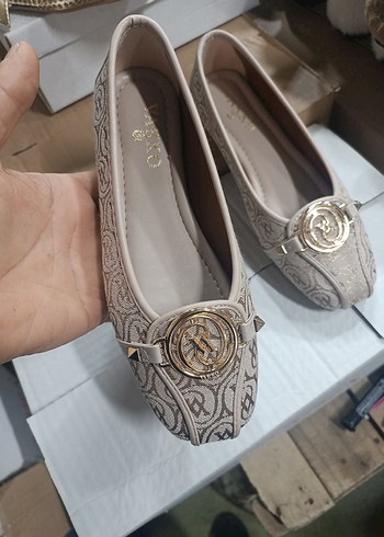 Bej Desenli Tokalı Kadın Babet - Görsel 5