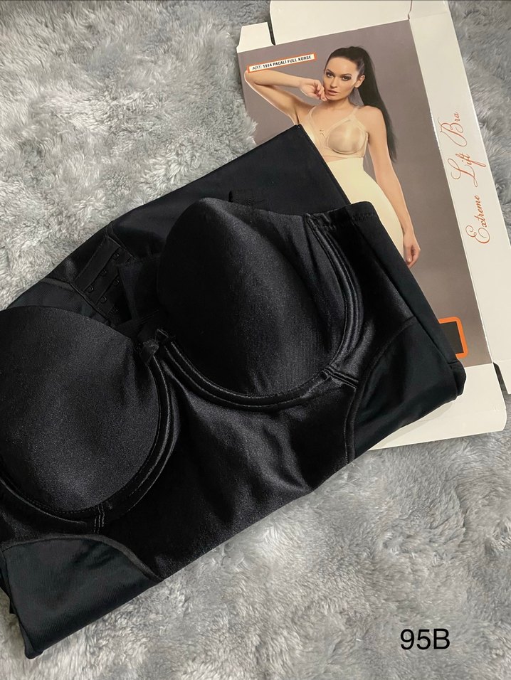 Kadın vücut toparlayıcı korse. - Görsel 2