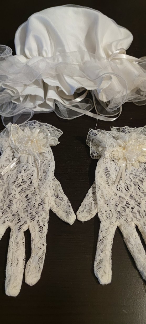 Vintage Dantel Kadın Eldiveni - Görsel 2