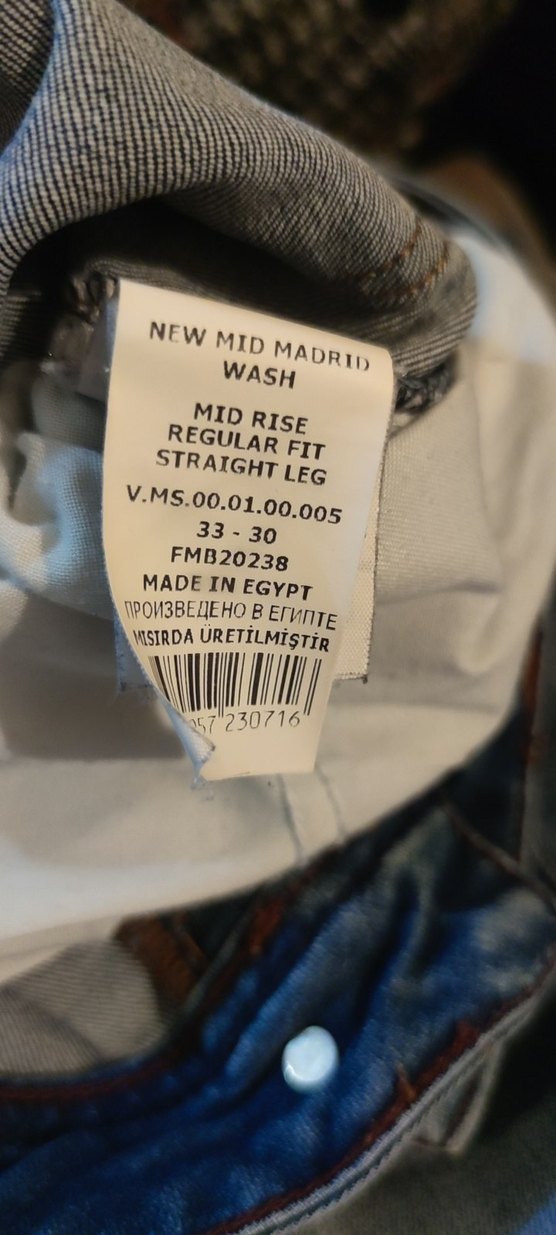 Kadın Mavi Normal Boy Denim Jean - Görsel 3