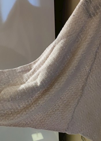 Bej Kadın Triko Salaş Kazak - Görsel 2