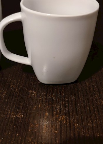 Renkli Baskılı Beyaz Seramik Kupa Seti - Görsel 4