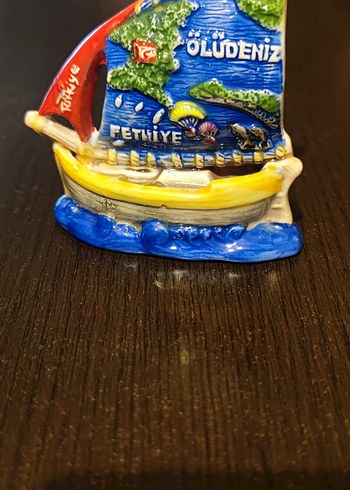 Renkli Ölüdeniz Temalı Figürin - Görsel 2