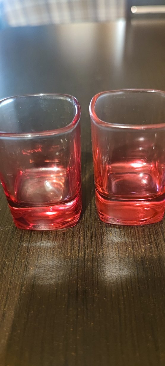 Renkli Kare Mini Shot Bardak Seti ( kahve yanı ) - Görsel 5