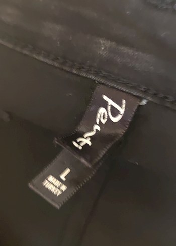 Siyah Gotik Kadın Denim Pantolon - Görsel 2